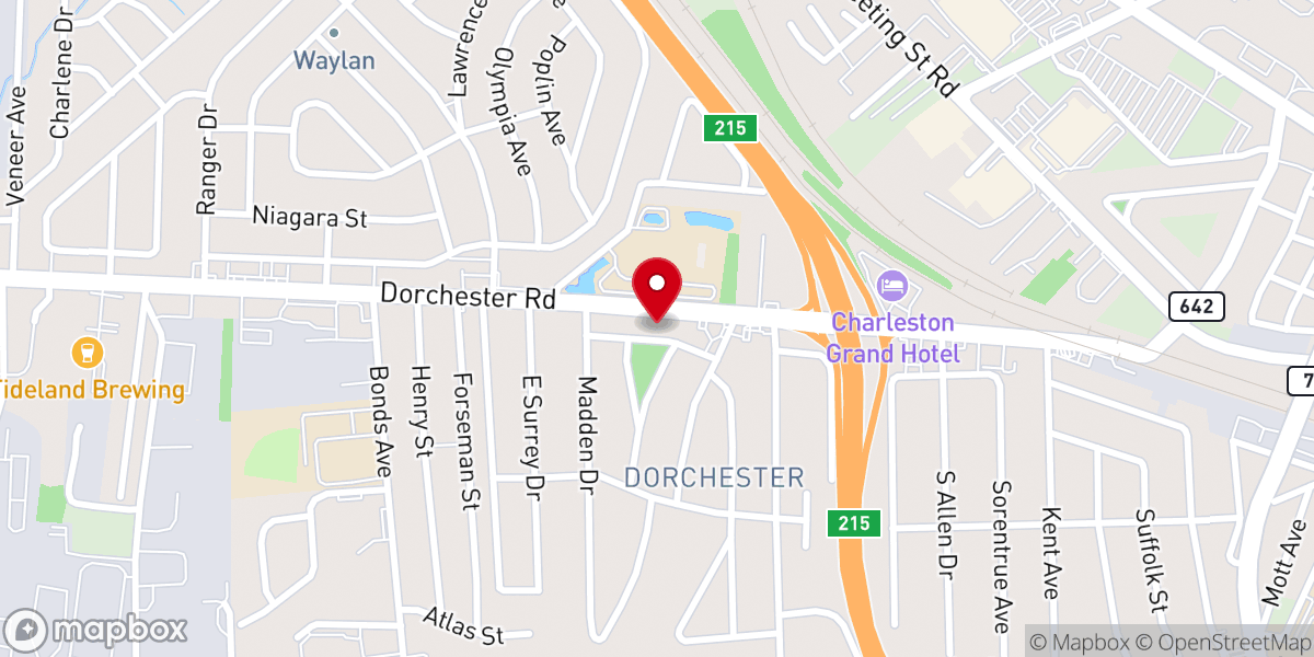 Map showing location of Joshua Baptist Church Inc