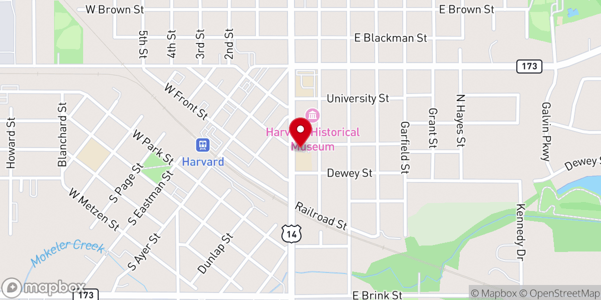 Map showing location of St Joseph Ministry Center
