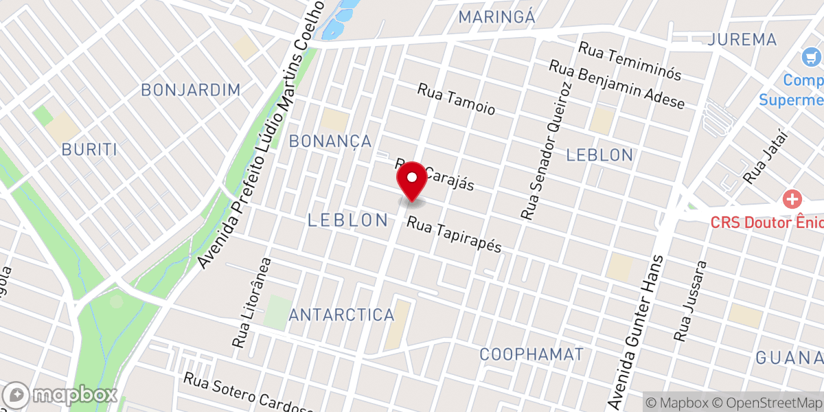 Map showing location of Paróquia Maria Mãe da Igreja - Igreja Matriz