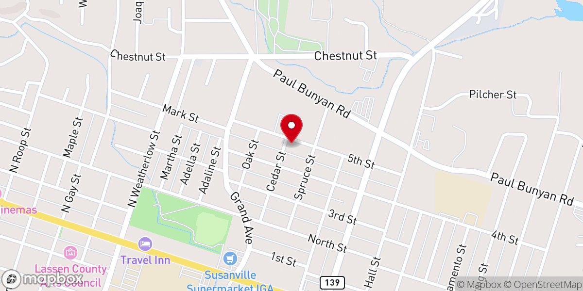 Map showing location of Seventh Day Adventist Christian School