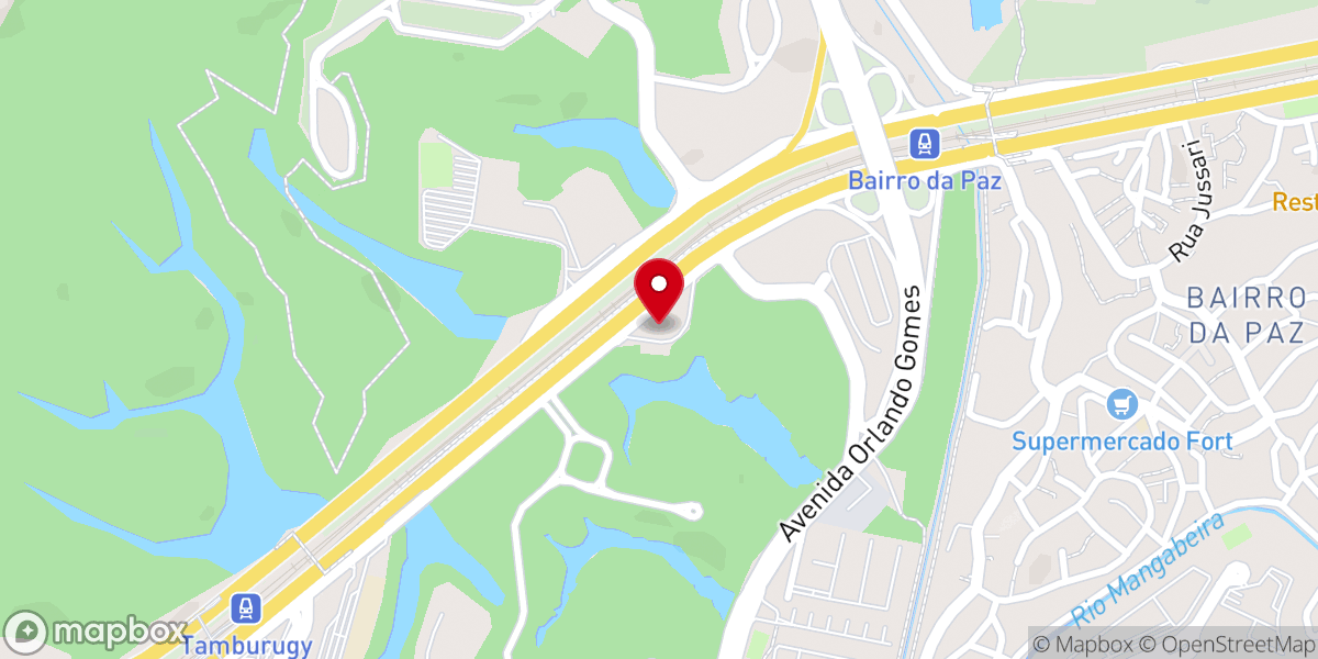 Map showing location of Templo de Salvador Brasil