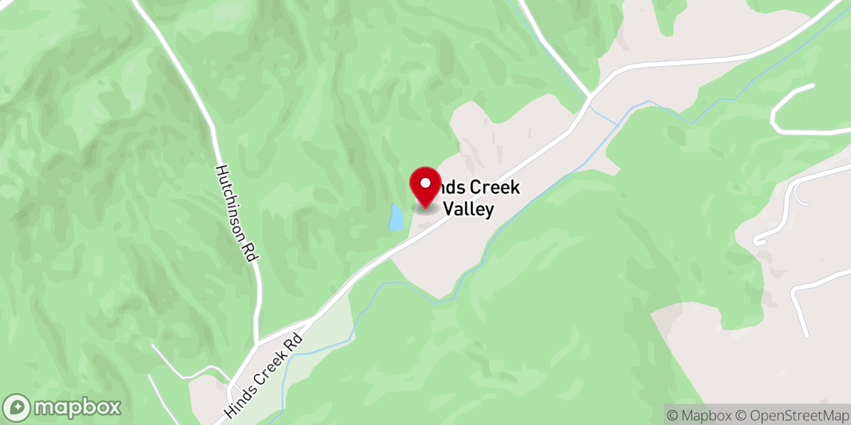 Map showing location of Foot of the cross Baptist church