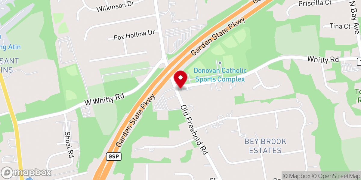 Map showing location of Messiah Bible Church Inc