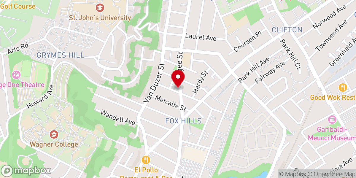 Map showing location of Emmaus French Seventh-Day Adventist Church