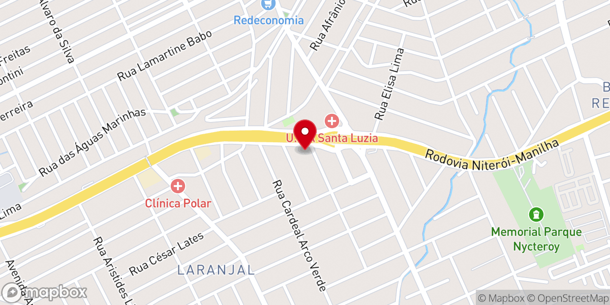 Map showing location of Paróquia Nossa Senhora Auxiliadora