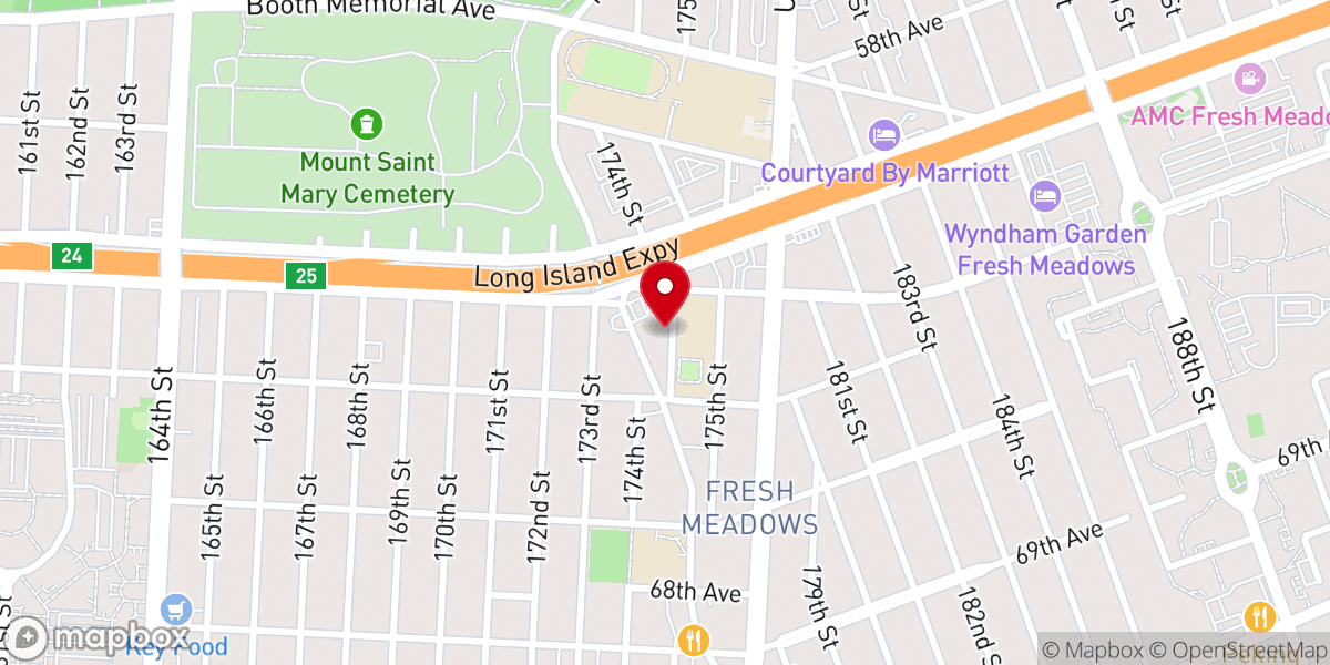 Map showing location of New Covenant Church Inc