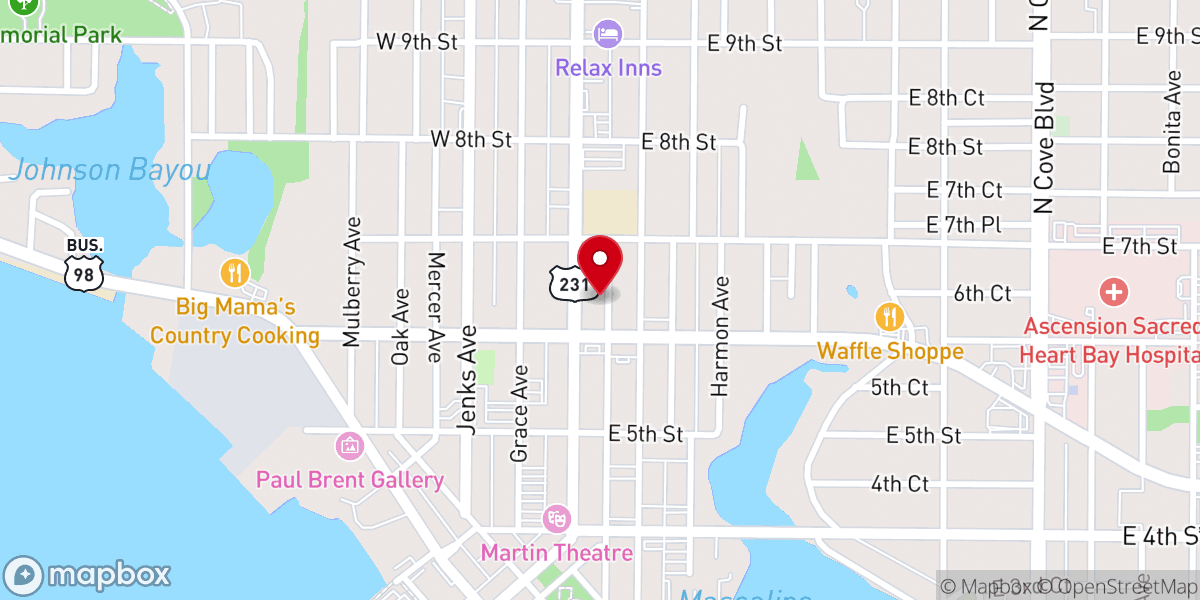 Map showing location of Sons of Issachar Ministries Inc
