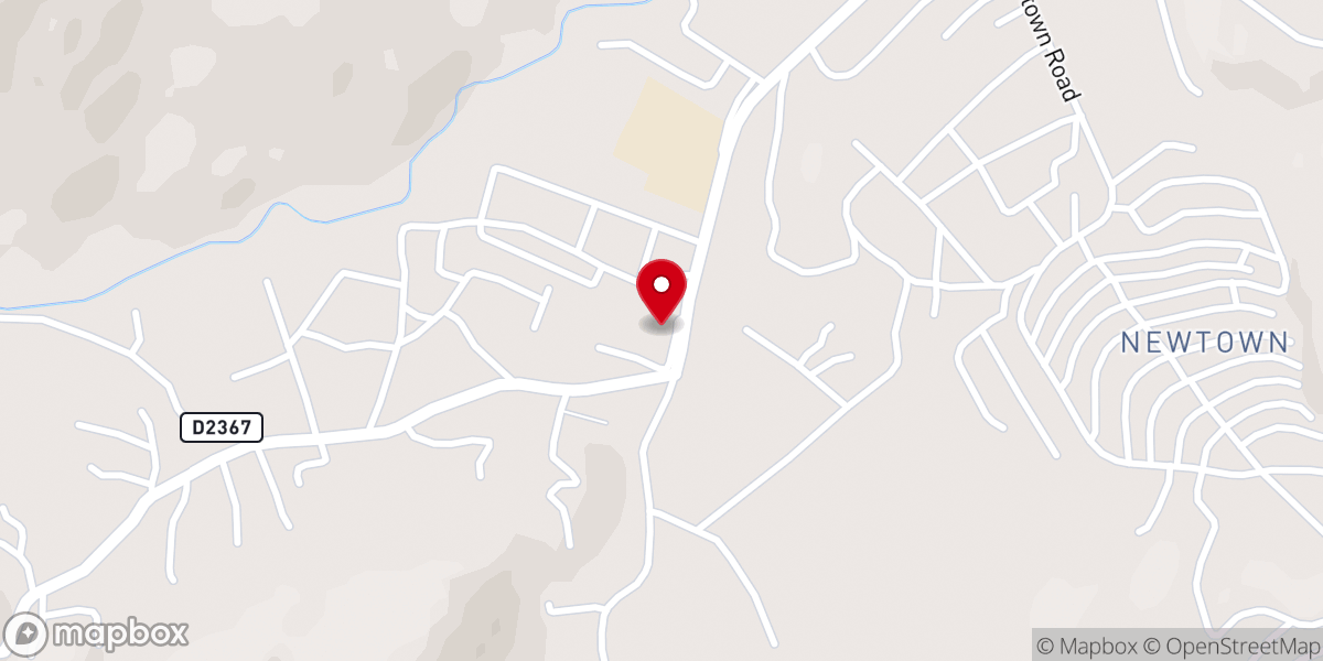 Map showing location of Snathing Apostolic Faith Mission