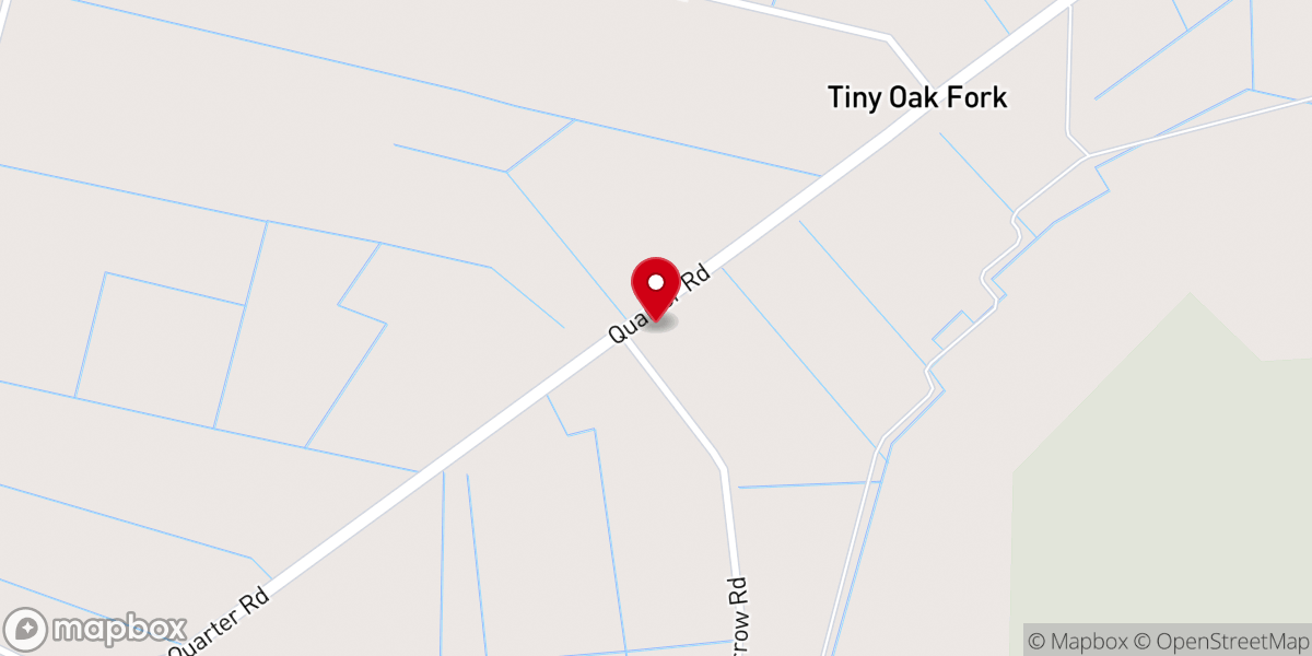 Map showing location of Calvary Presbyterian Church