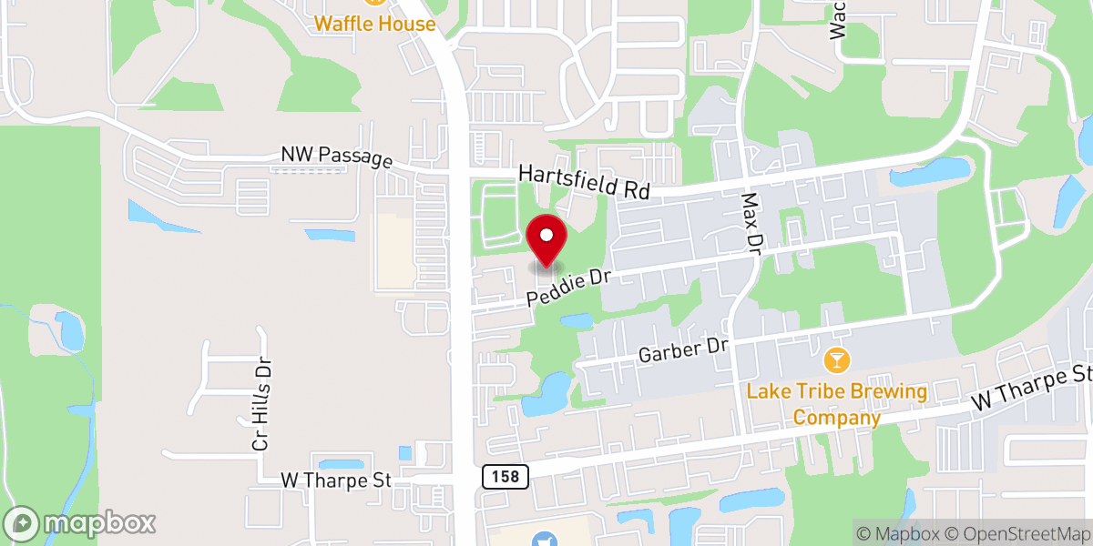 Map showing location of New Creation Church