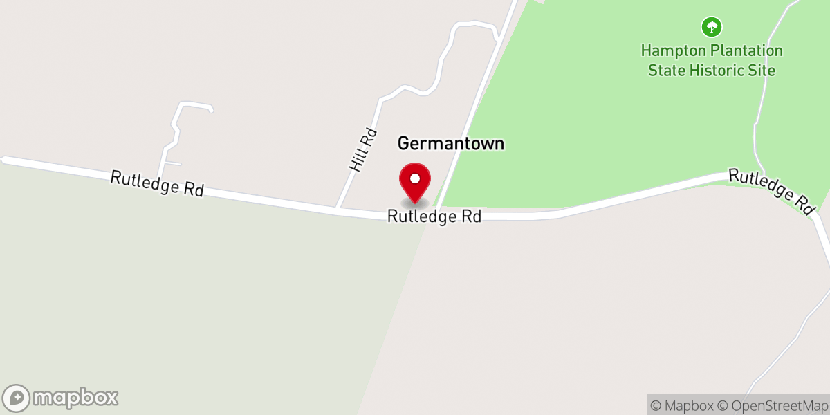 Map showing location of Germantown Church