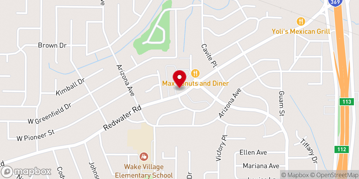 Map showing location of Village Community Church