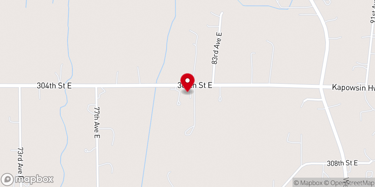 Map showing location of New Hope Fellowship Church