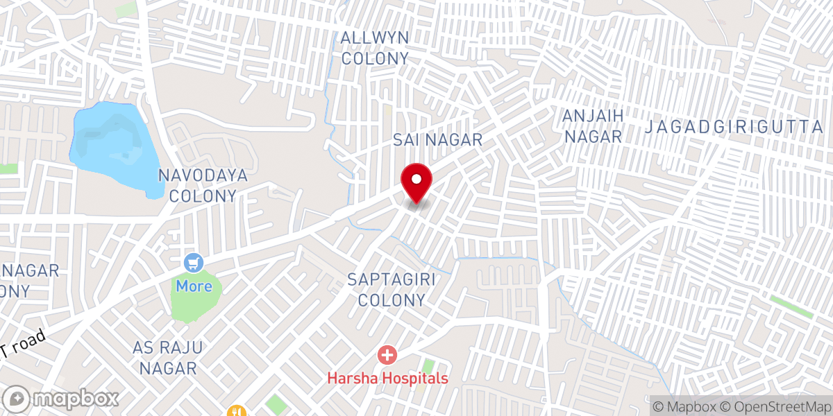 Map showing location of Church of Christ