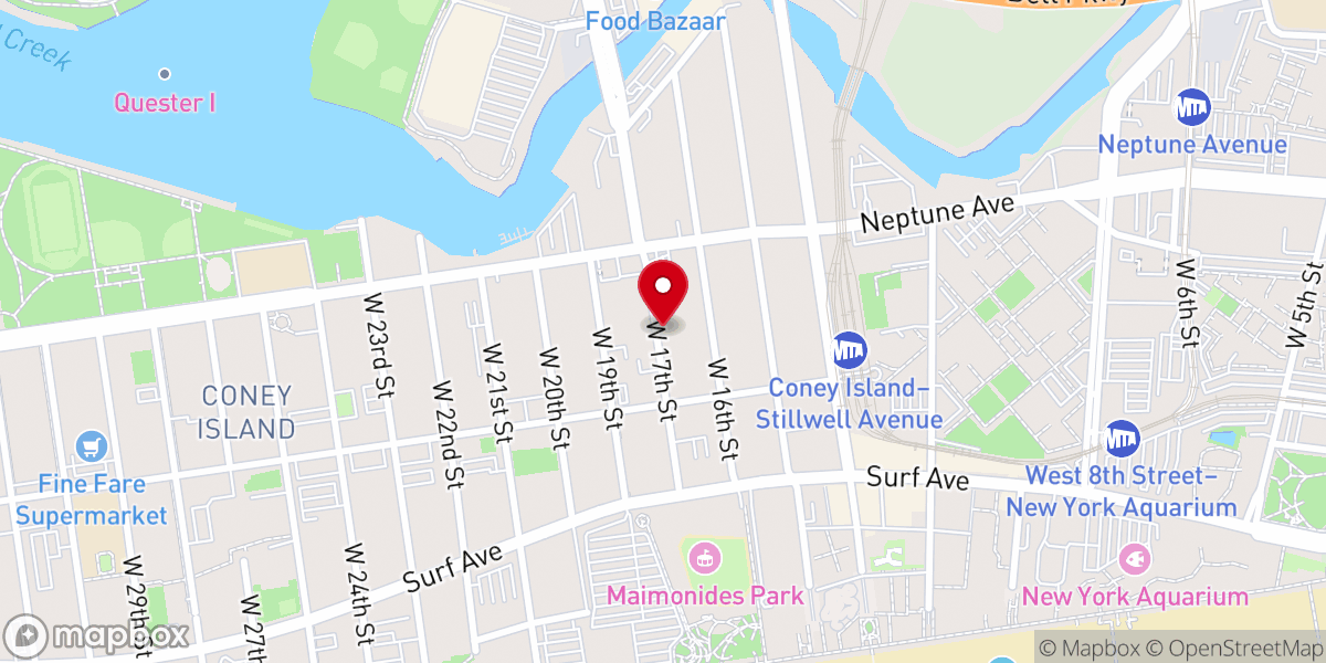 Map showing location of Iglesia Mision Cristiana San Juan 3:16