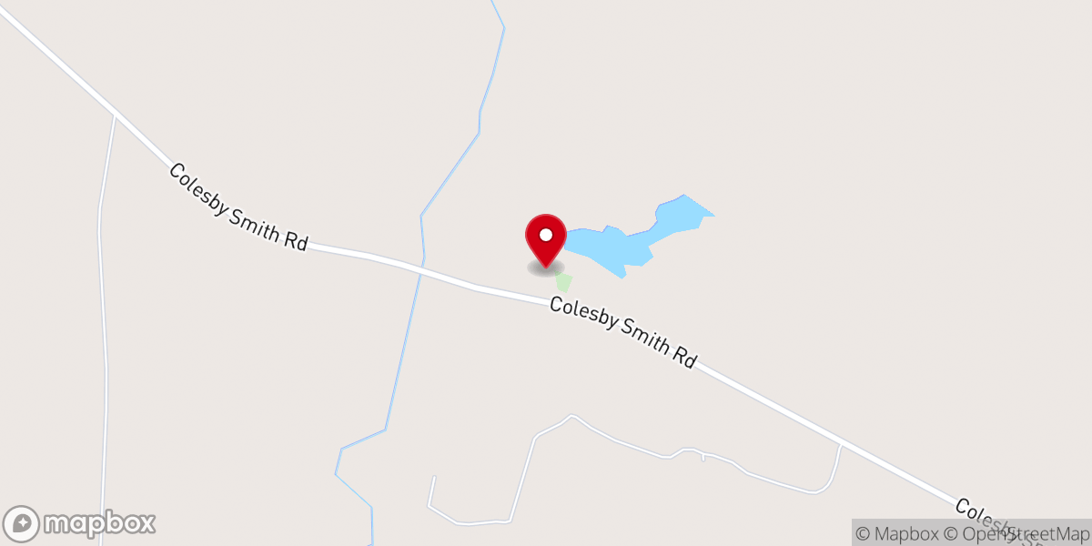 Map showing location of Beach Grove AME Church
