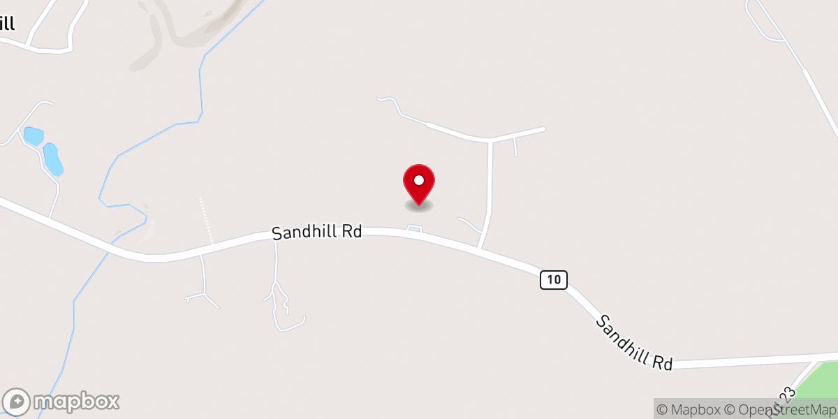 Map showing location of Grace Heritage Church
