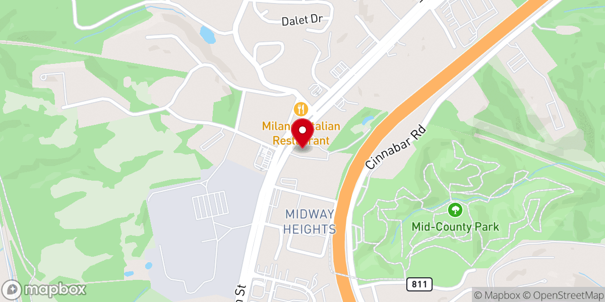 Map showing location of Dwelling Place Christian Fellowship