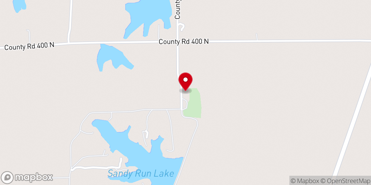 Map showing location of Mount Oval Church