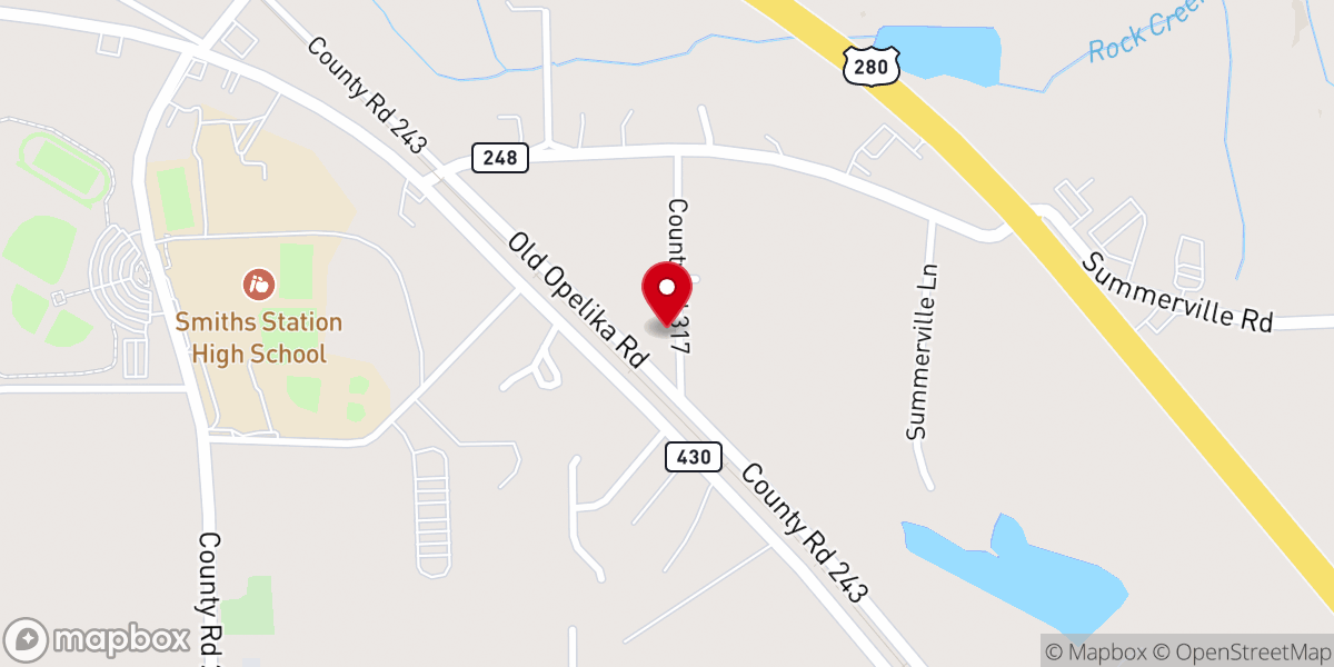 Map showing location of Mt Zion Methodist Church