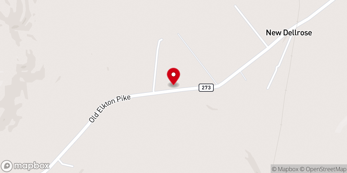 Map showing location of Suggs Chapel A.M.E Church