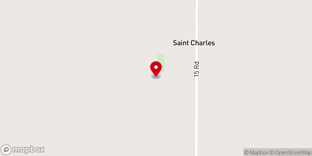 Map showing location of Saint Anthony Catholic Church, Saint Charles