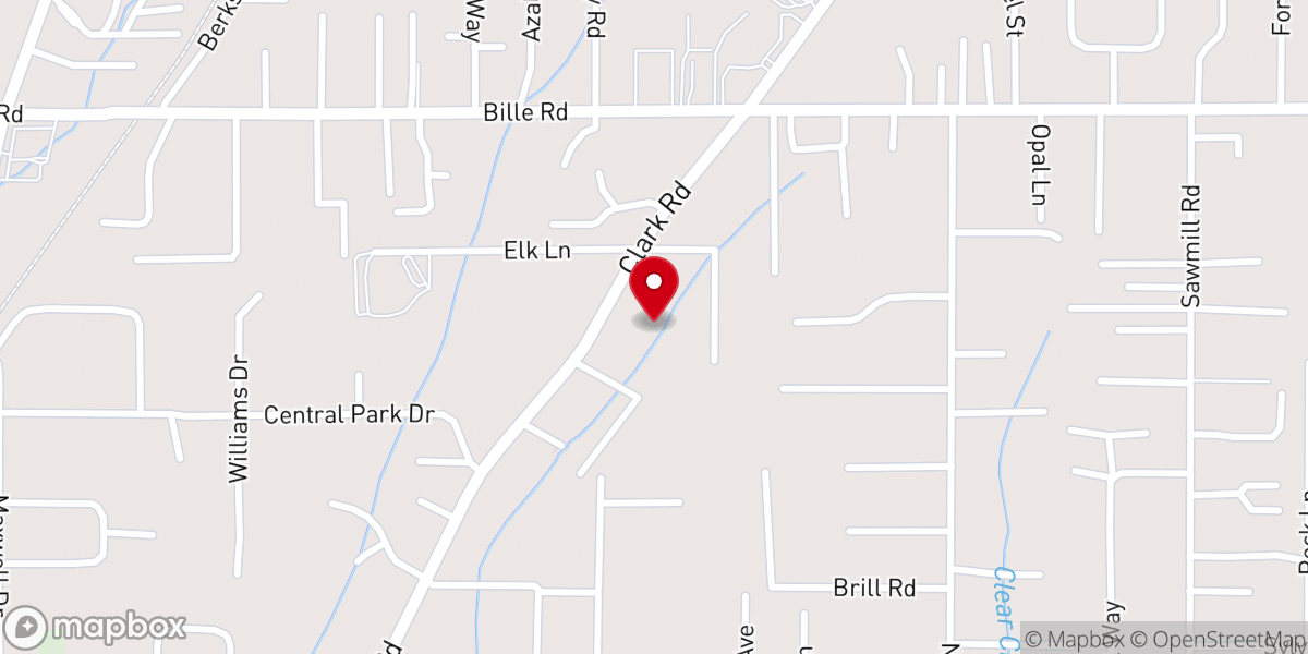Map showing location of Jubilee Church - Paradise