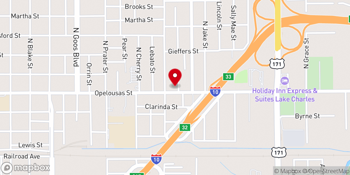 Map showing location of Way of the Cross Fellowship