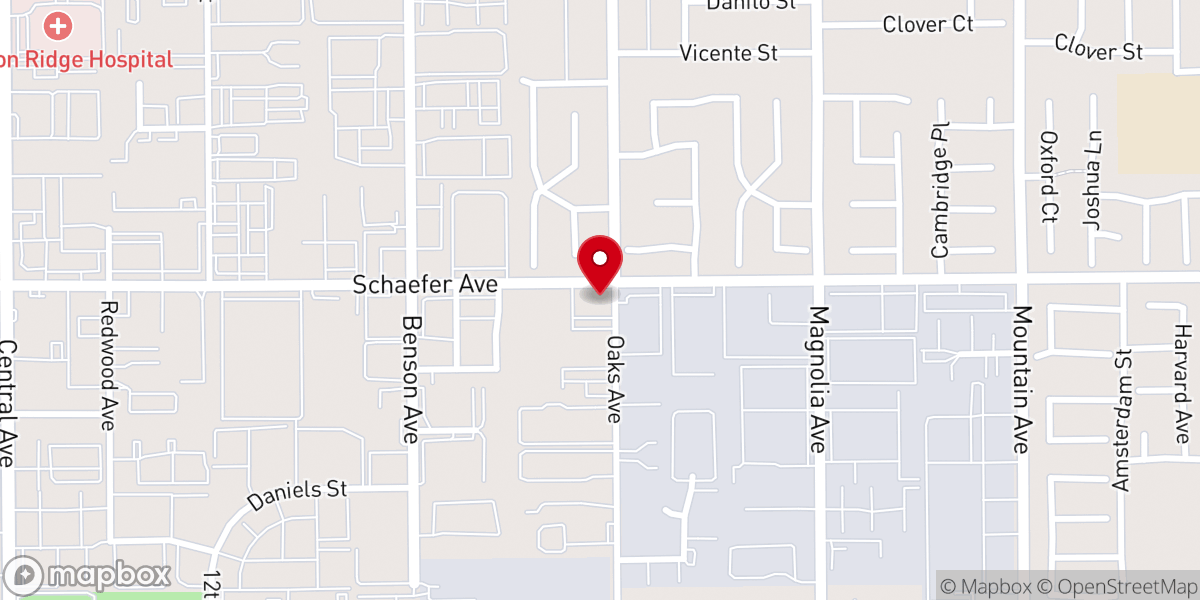 Map showing location of Gateway Karis Church