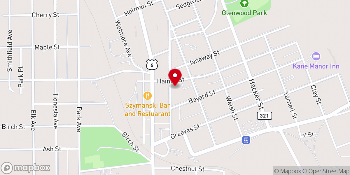 Map showing location of St Callistus Roman Catholic