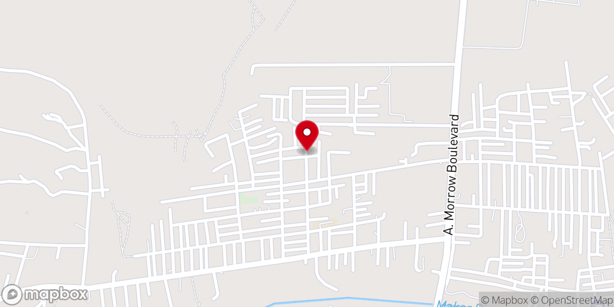 Map showing location of Pillar Baptist Church-Gensan