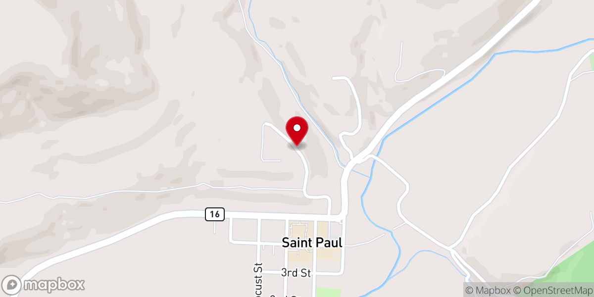 Map showing location of Judd Sam