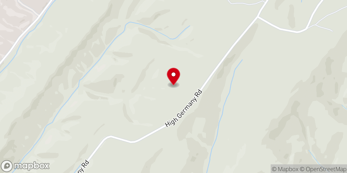 Map showing location of Bible Missionary Church Campgr