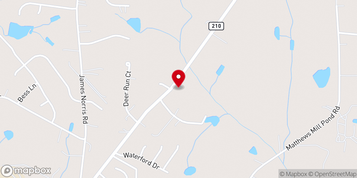 Map showing location of The CrossWalk Church