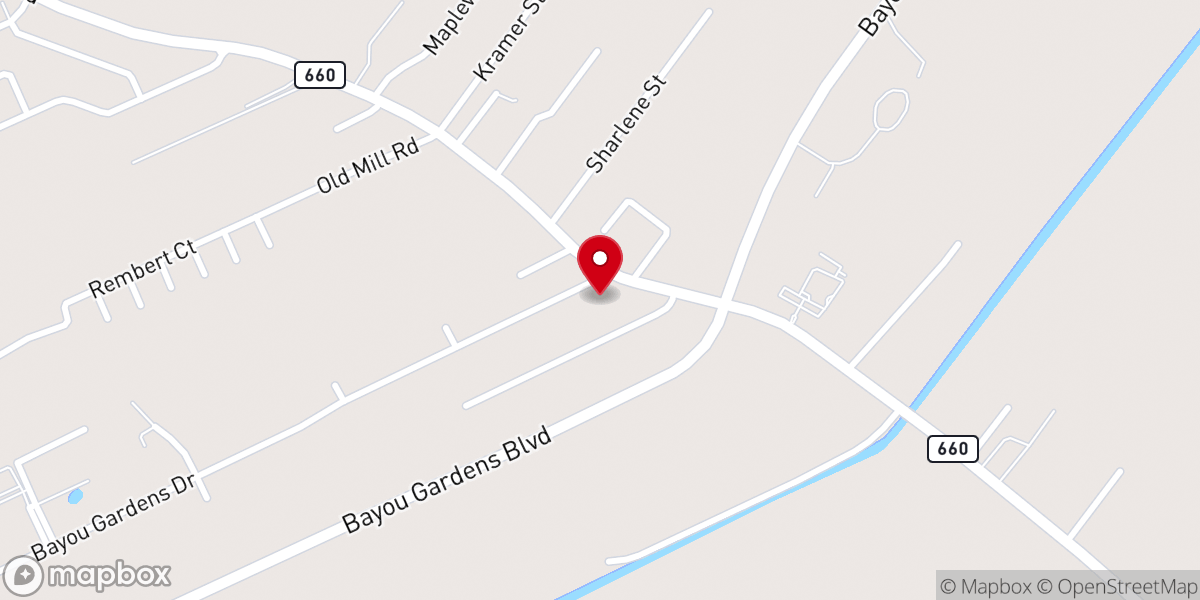 Map showing location of St. Barnabas Orthodox Church