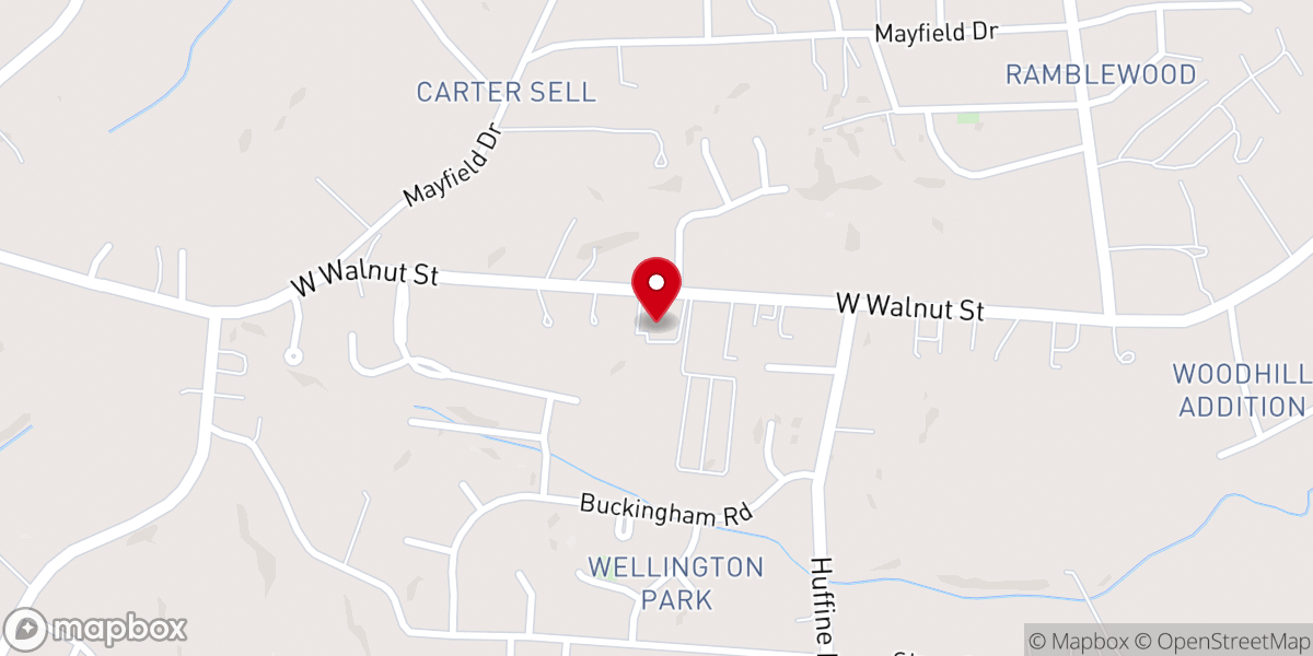 Map showing location of Fairhaven United Methodist Church