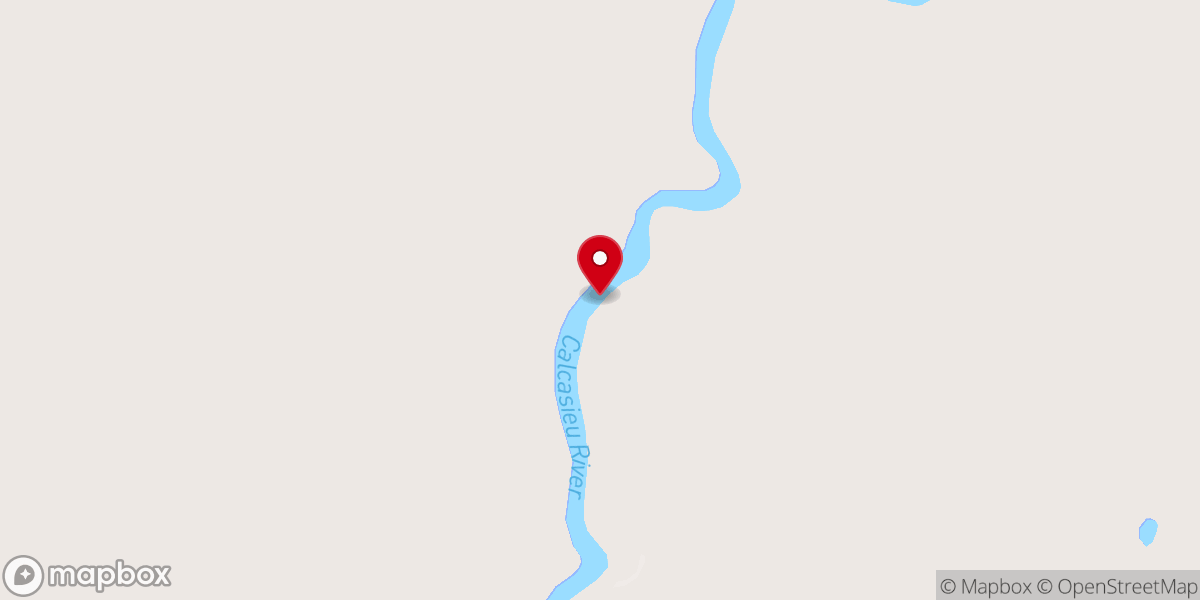Map showing location of Allen Parish
