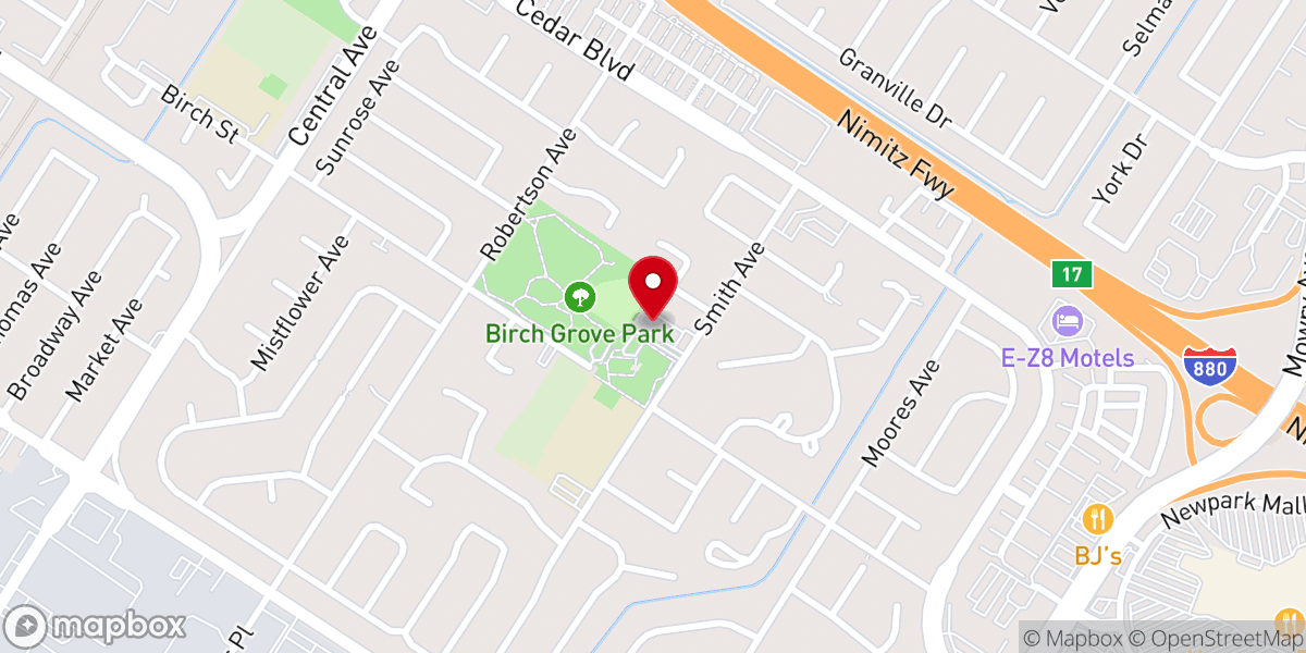Map showing location of Emmanuel Mission Church