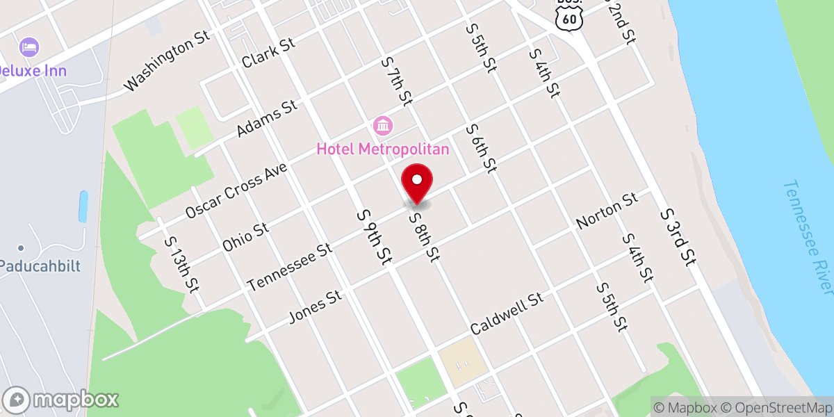 Map showing location of Metropolitan Community Church