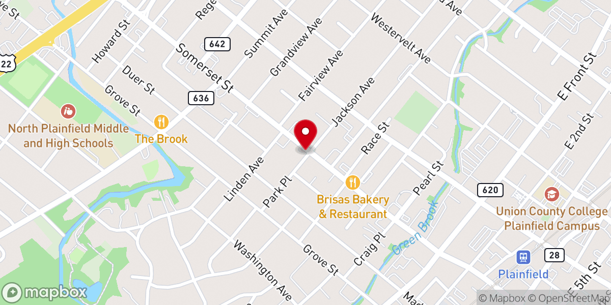 Map showing location of Covenant United Methodist Church