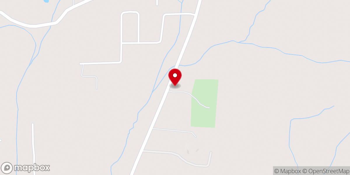 Map showing location of Center Valley Methodist Church