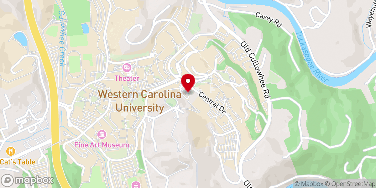 Map showing location of wcuwesley
