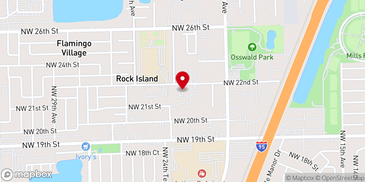 Map showing location of New Birth House-Prayer For All
