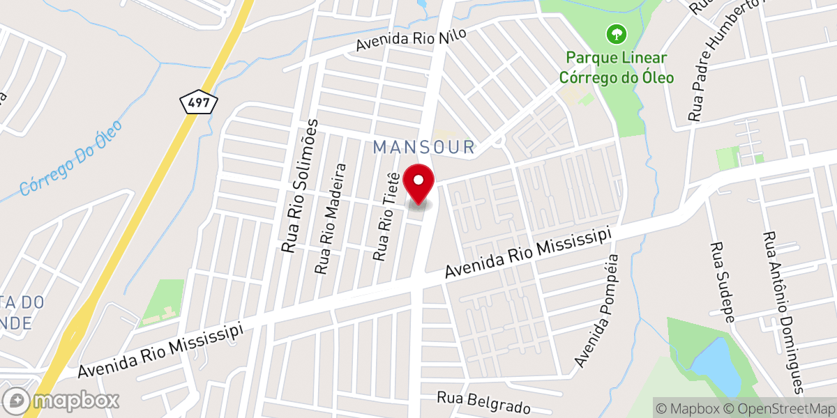 Map showing location of Comunidade Sant'Ana