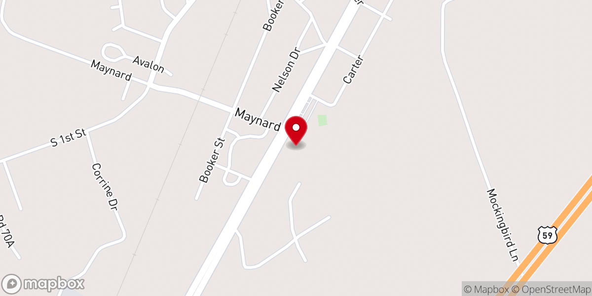 Map showing location of St Thomas Spirit and Truth Ministries