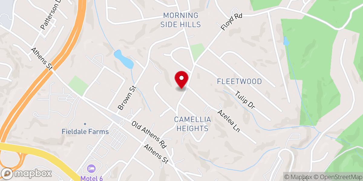 Map showing location of New Gainesville SDA Church