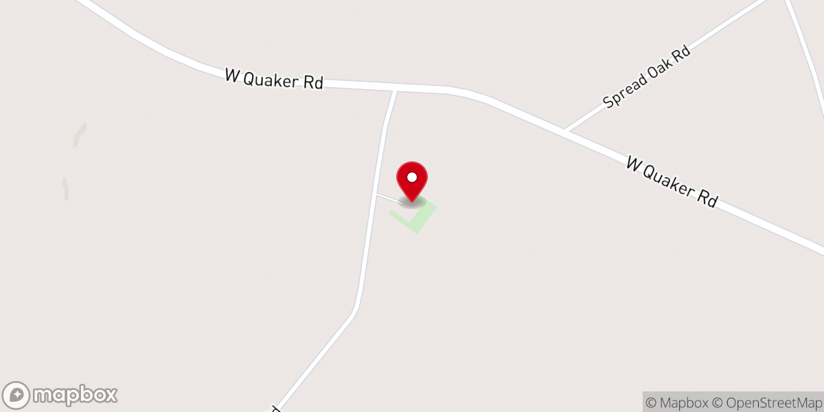 Map showing location of Forest Hill Baptist Church