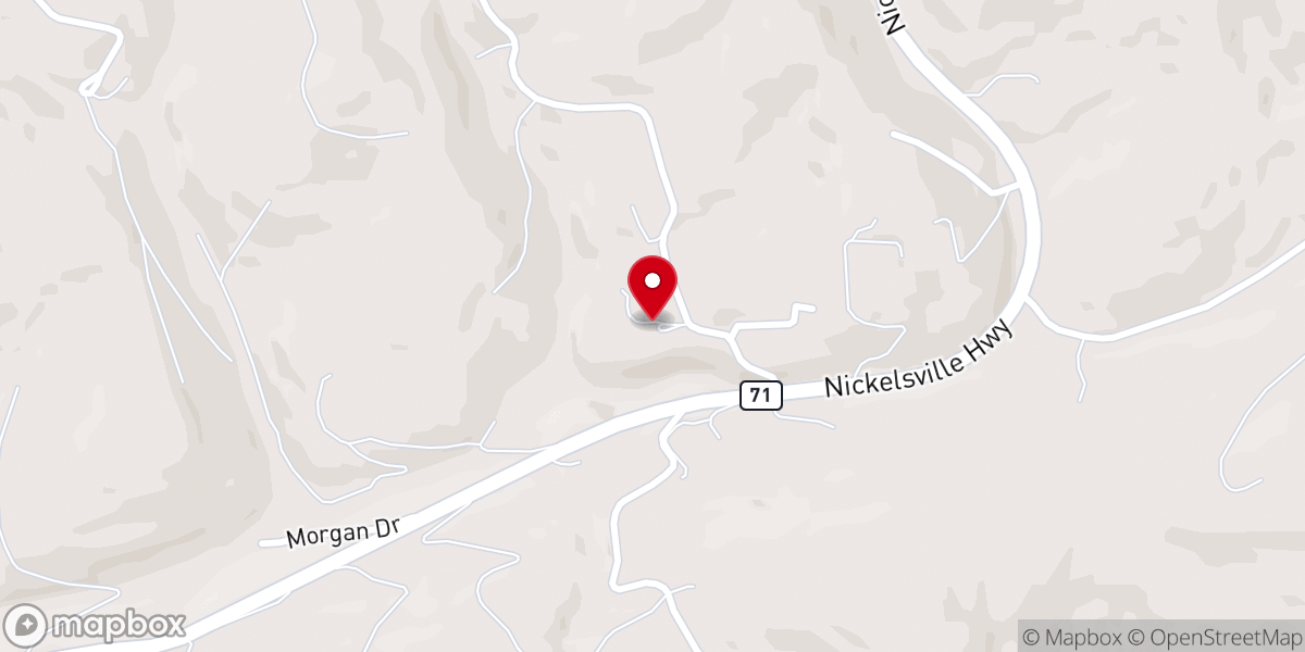 Map showing location of Pleasant View Independent Missionary Baptist Church