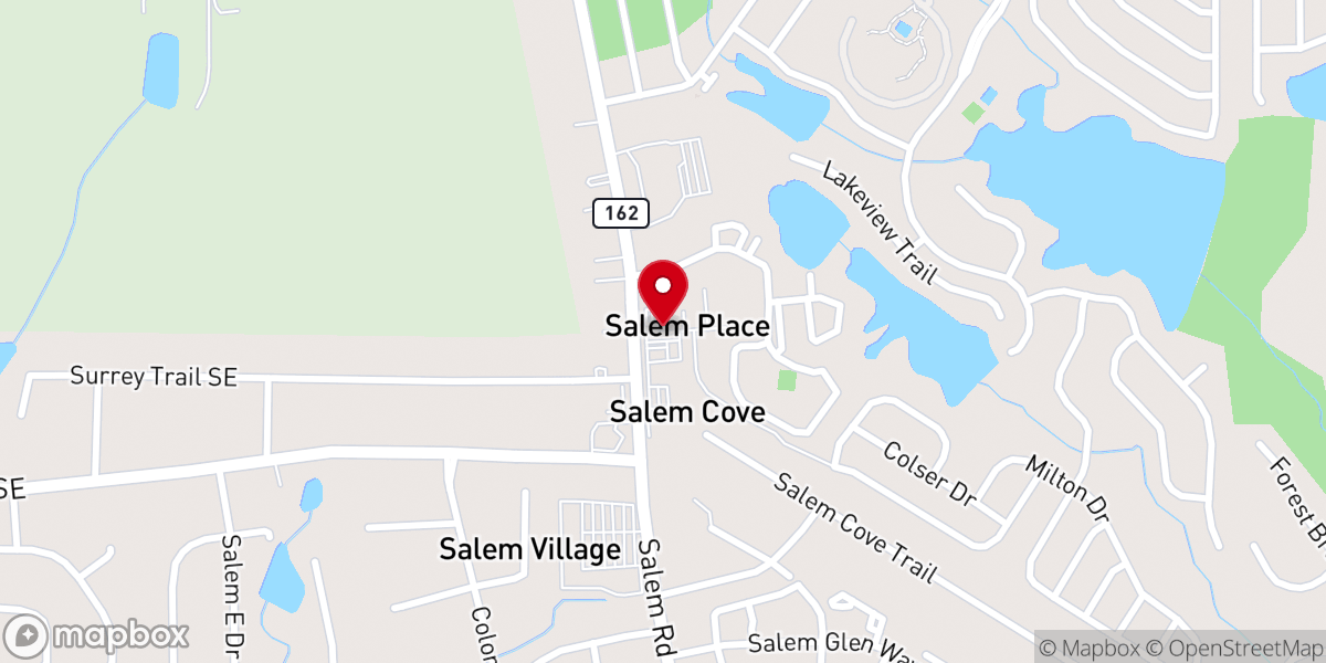 Map showing location of Abundant Life Christian Church of GA