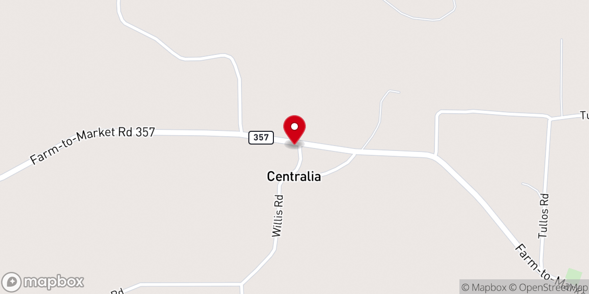 Map showing location of Bible Believers Baptist Church